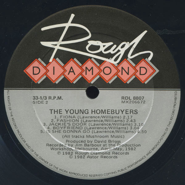 The Young Homebuyers – Young Homebuyers LP vinyl record, image 6 of 6