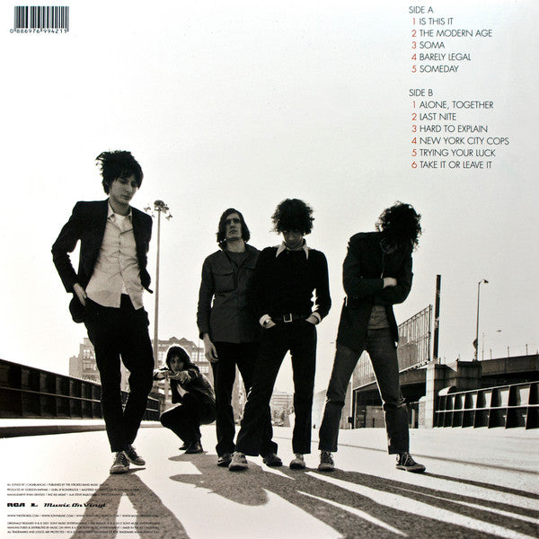 The Strokes – Is This It LP vinyl record, image 2 of 5