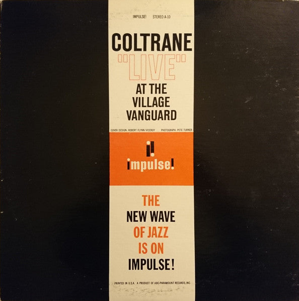 John Coltrane – "Live" At The Village Vanguard LP vinyl record, image 3 of 5
