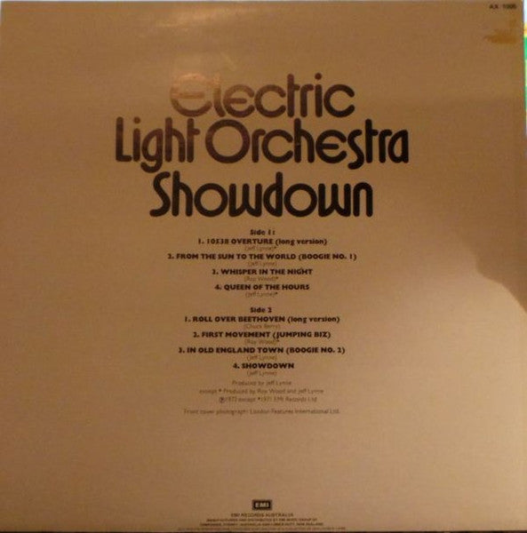 Electric Light Orchestra – Showdown LP vinyl record, image 2 of 3
