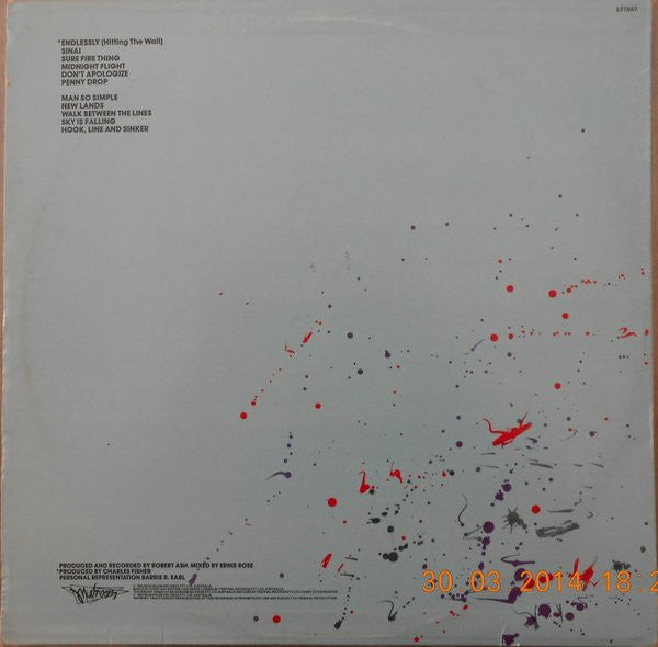 Runners – Hitting The Wall LP vinyl record, image 2 of 6