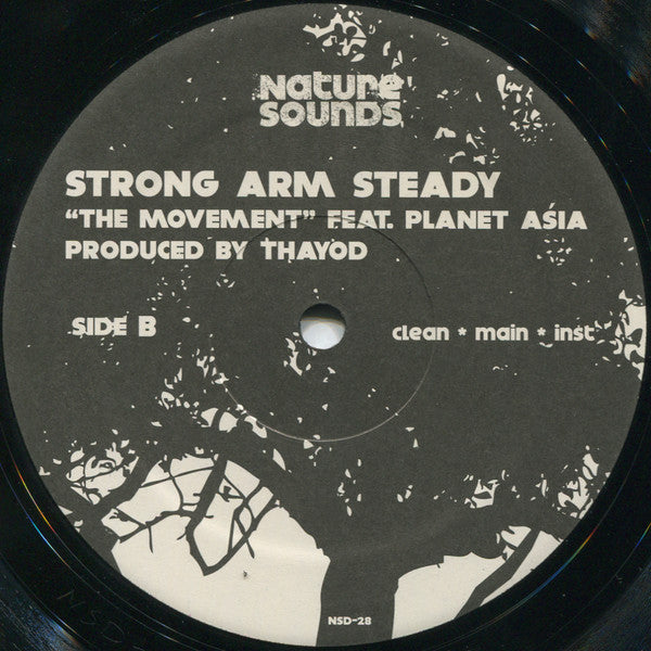 Strong Arm Steady – One Step / The Movement 12" vinyl record, image 4 of 5