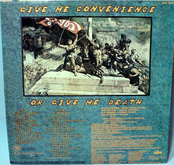 Dead Kennedys – Give Me Convenience Or Give Me Death LP vinyl record, image 2 of 10