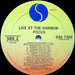 Focus – Live At The Rainbow LP vinyl record, image 4 of 4