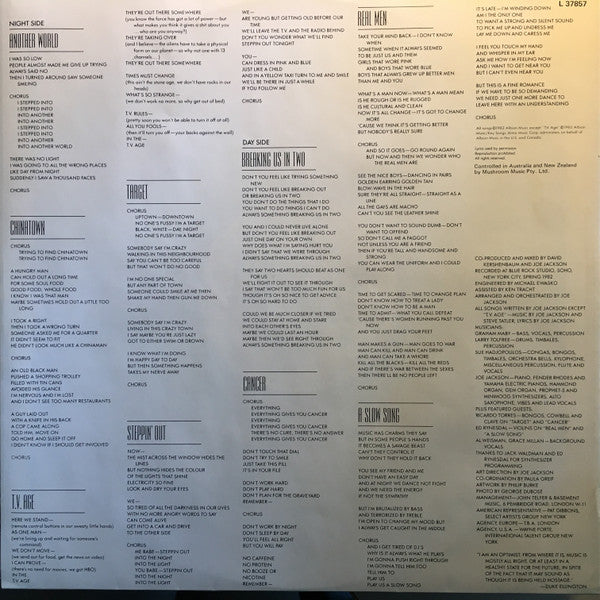 Joe Jackson – Night And Day LP vinyl record, image 6 of 6