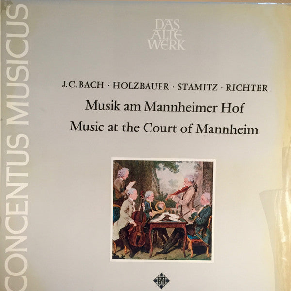 Johann Christian Bach, Ignaz Jakob Holzbauer, Jan Václav Antonín Stamic, Franz Xaver Richter, Concentus Musicus Wien – Musik Am Mannheimer Hof / Music At The Court Of Mannheim LP vinyl record, image 1 of 4