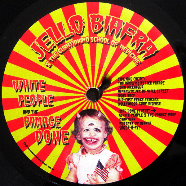 Jello Biafra And The Guantanamo School Of Medicine – White People And The Damage Done LP vinyl record, image 3 of 10