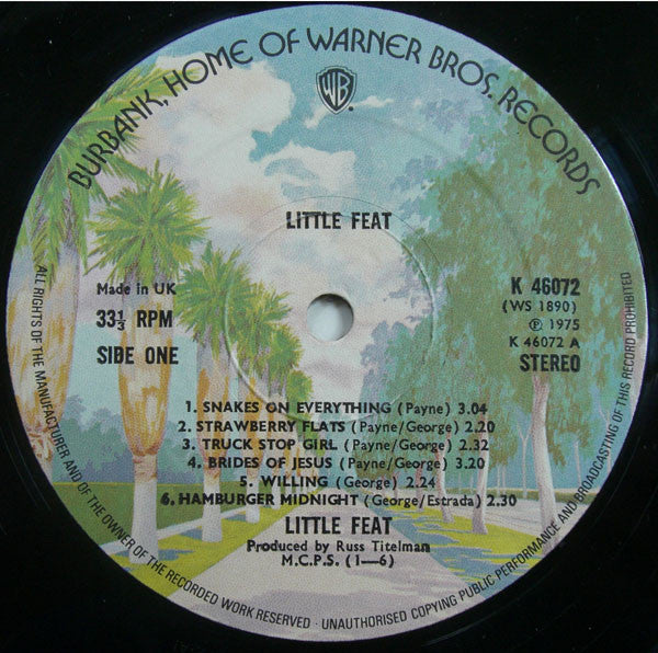Little Feat – Little Feat LP vinyl record, image 3 of 8