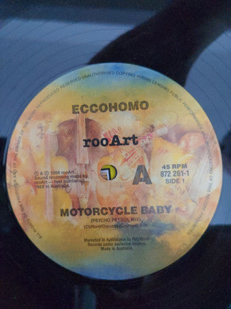Ecco Homo – Motorcycle Baby 12" vinyl record, image 5 of 6