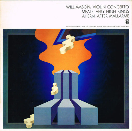 Malcolm Williamson, Richard Meale, David Ahern – Violin Concerto / Very High Kings / After Mallarme LP vinyl record, image 1 of 4