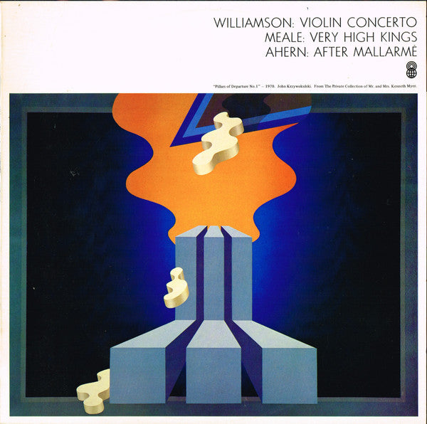 Malcolm Williamson, Richard Meale, David Ahern – Violin Concerto / Very High Kings / After Mallarme LP vinyl record, image 1 of 4