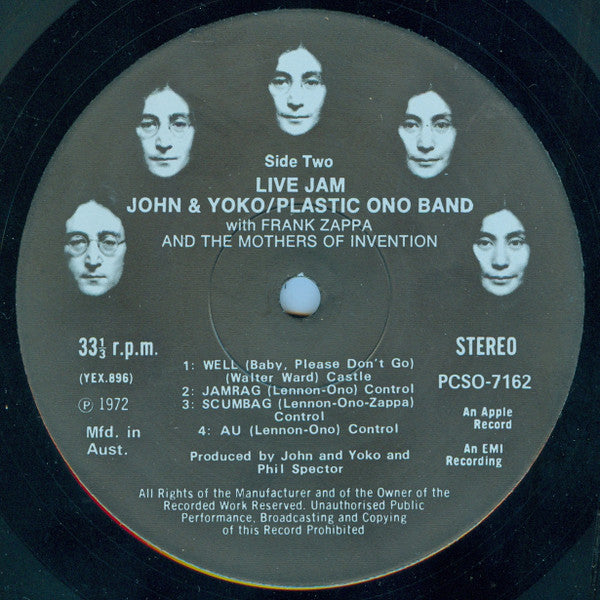 John Lennon & Yoko Ono, The Plastic Ono Band, Elephants Memory, Invisible Strings – Some Time In New York City (2xLP) LP vinyl record, image 6 of 10