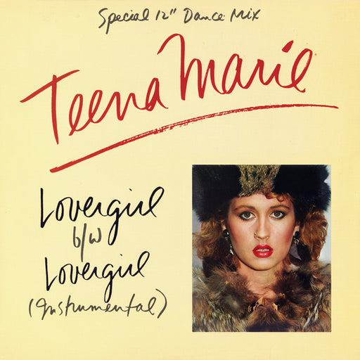 Teena Marie – Lovergirl 12" vinyl record, image 1 of 6
