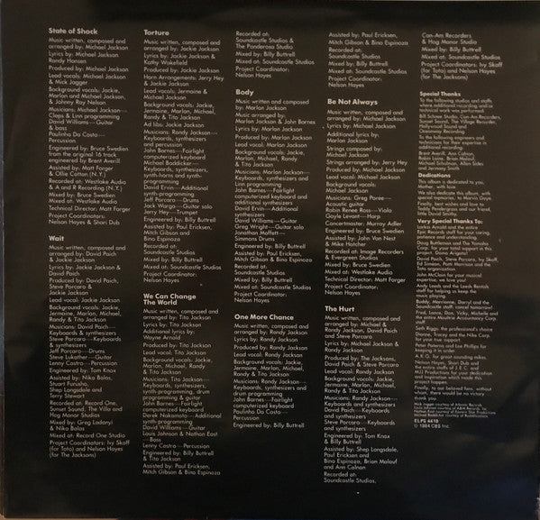 The Jacksons – Victory LP vinyl record, image 6 of 8