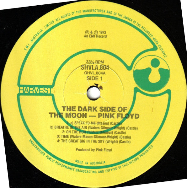 Pink Floyd – The Dark Side Of The Moon LP vinyl record, image 5 of 6