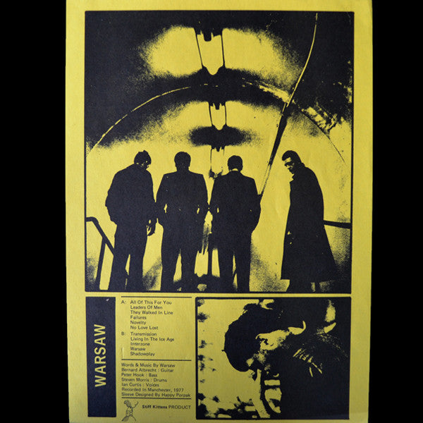 Warsaw – Warsaw LP vinyl record, image 2 of 3