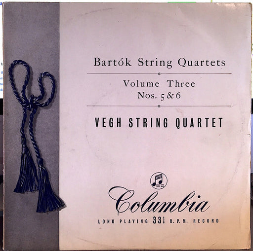 Béla Bartók, Quatuor Végh – String Quartets Nos 5 & 6- Volume Three