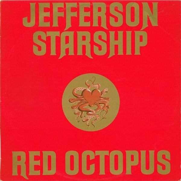 Jefferson Starship – Red Octopus LP vinyl record, image 1 of 4