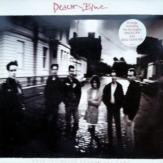 Deacon Blue – When The World Knows Your Name LP vinyl record, image 1 of 6