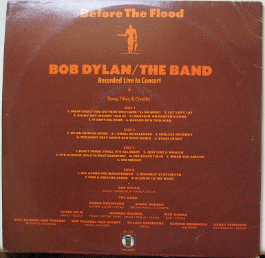 Bob Dylan, The Band – Before The Flood (2xLP) LP vinyl record, image 3 of 10