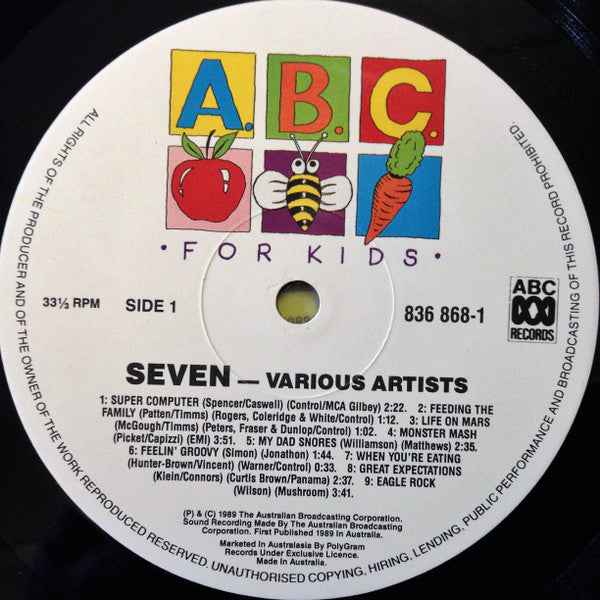 Various – Seven LP vinyl record, image 3 of 4