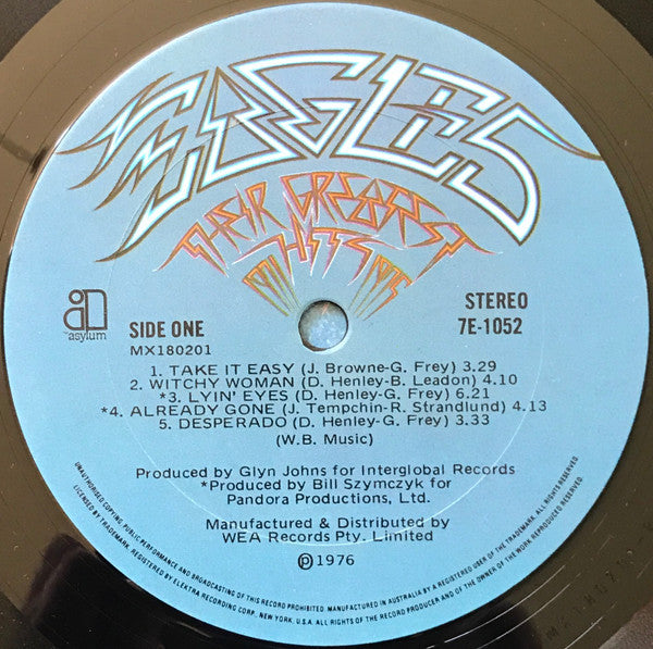 Eagles – Their Greatest Hits 1971-1975 LP vinyl record, image 3 of 4
