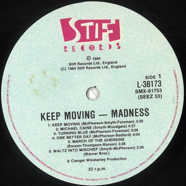 Madness – Keep Moving LP vinyl record, image 3 of 4