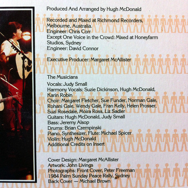 Judy Small – One Voice In The Crowd LP vinyl record, image 3 of 8