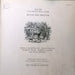 Ralph Vaughan Williams, Robert Tear, Sheila Armstrong, Helen Watts, Robert Lloyd, Michael Rippon, The Ambrosian Opera Chorus, Royal Philharmonic Orchestra, Sir Charles Groves – Hugh The Drover (2xLP) LP vinyl record, image 3 of 3