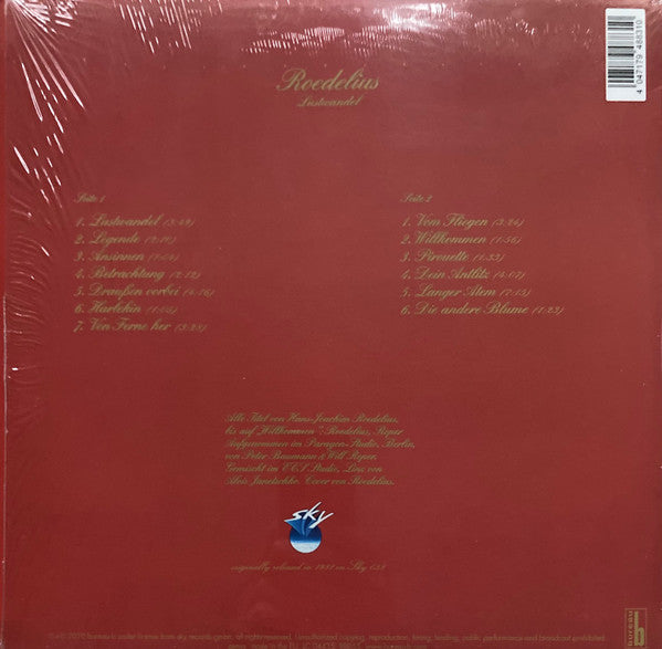 Hans-Joachim Roedelius – Lustwandel LP vinyl record, image 2 of 6