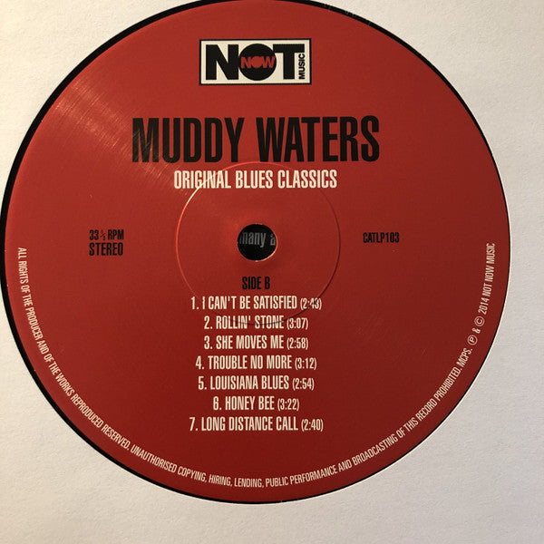 Muddy Waters – Original Blues Classics LP vinyl record, image 5 of 5