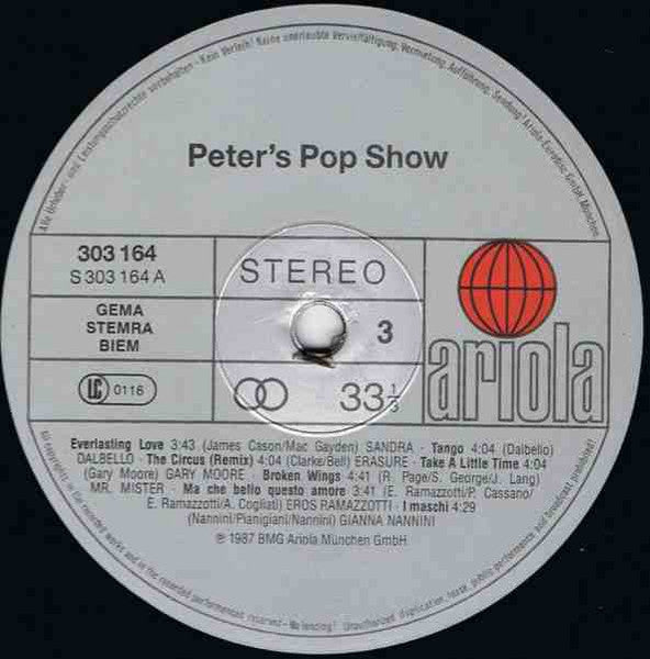 Various – Peter's Pop-Show (2xLP) LP vinyl record, image 6 of 7
