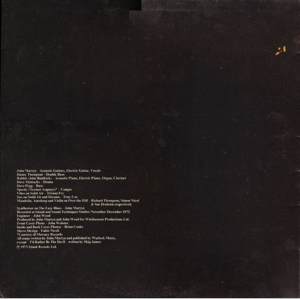 John Martyn – Solid Air LP vinyl record, image 2 of 6