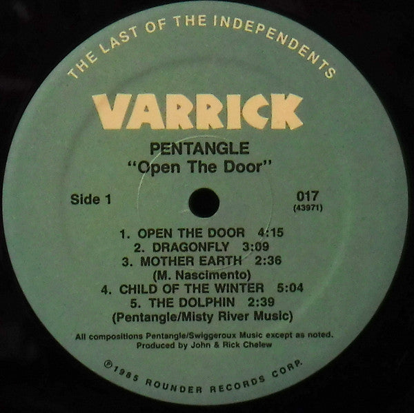 Pentangle – Open The Door LP vinyl record, image 3 of 4