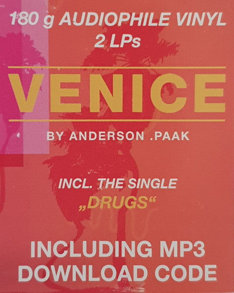 Anderson .Paak – Venice (2xLP) LP vinyl record, image 6 of 7