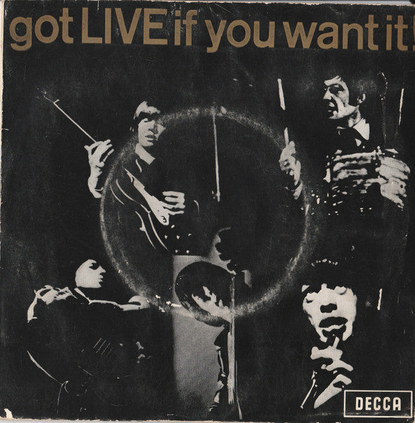 The Rolling Stones – Got Live If You Want It! 7" vinyl record, image 1 of 4