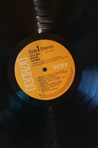 Lou Reed – Berlin LP vinyl record, image 2 of 2