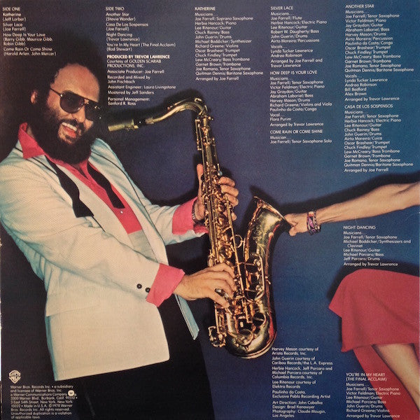 Joe Farrell – Night Dancing LP vinyl record, image 2 of 4