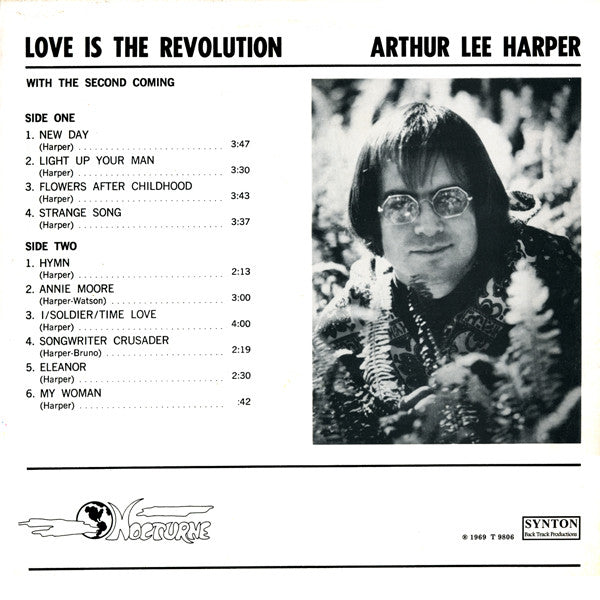 Arthur Lee Harper – Love Is The Revolution LP vinyl record, image 2 of 3