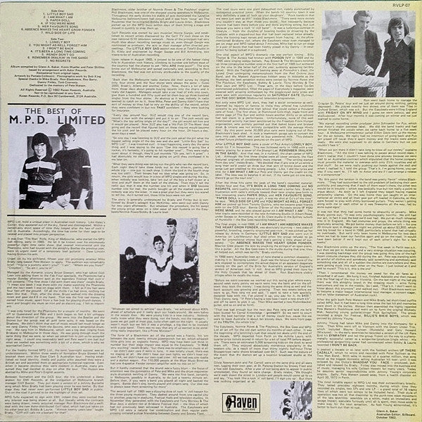 M.P.D. Limited – The Wild Side Of Life - The Musical Adventures Of Mike, Pete And Danny! LP vinyl record, image 2 of 4