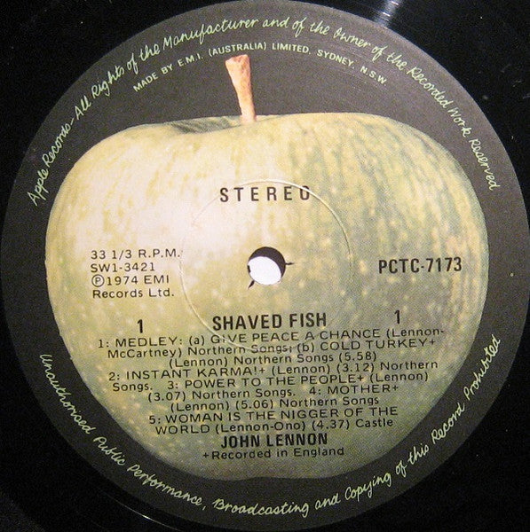John Lennon, The Plastic Ono Band – Shaved Fish LP vinyl record, image 5 of 6