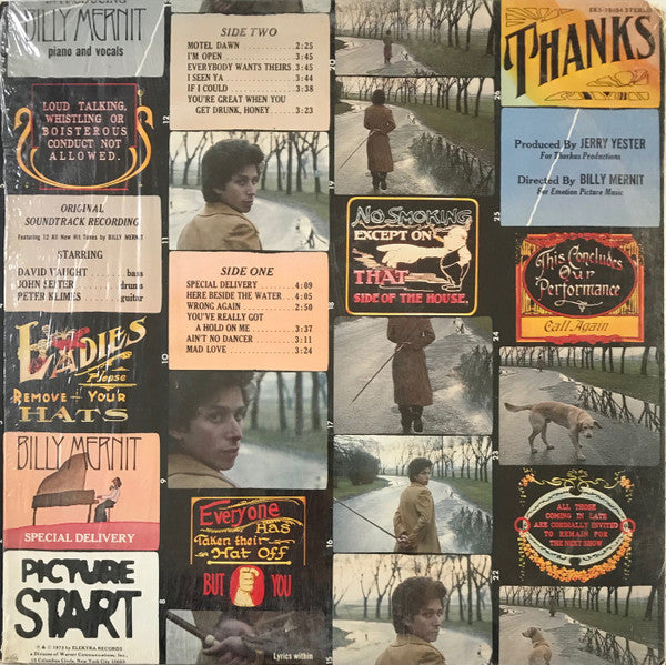 Billy Mernit – Special Delivery LP vinyl record, image 2 of 6