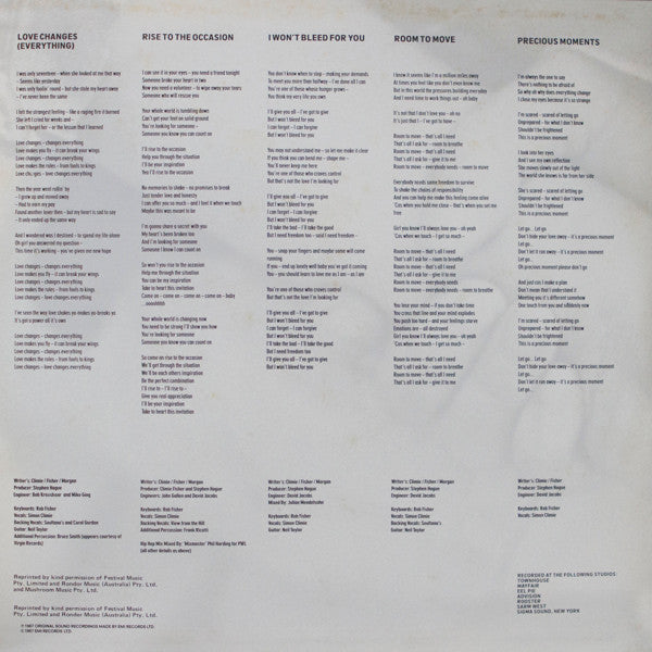 Climie Fisher – Everything LP vinyl record, image 4 of 5