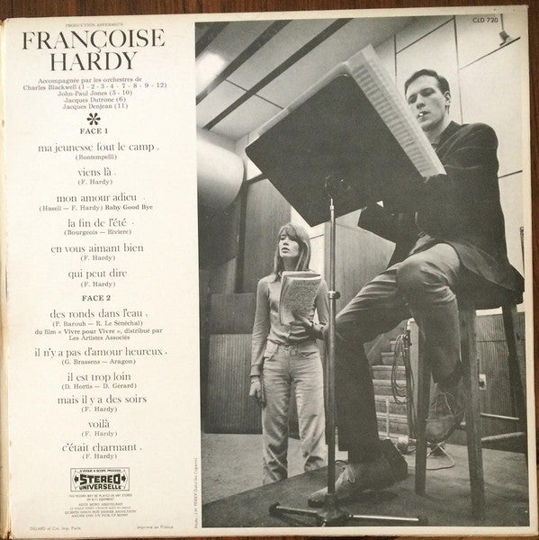 Françoise Hardy – Ma Jeunesse Fout Le Camp... LP vinyl record, image 3 of 7