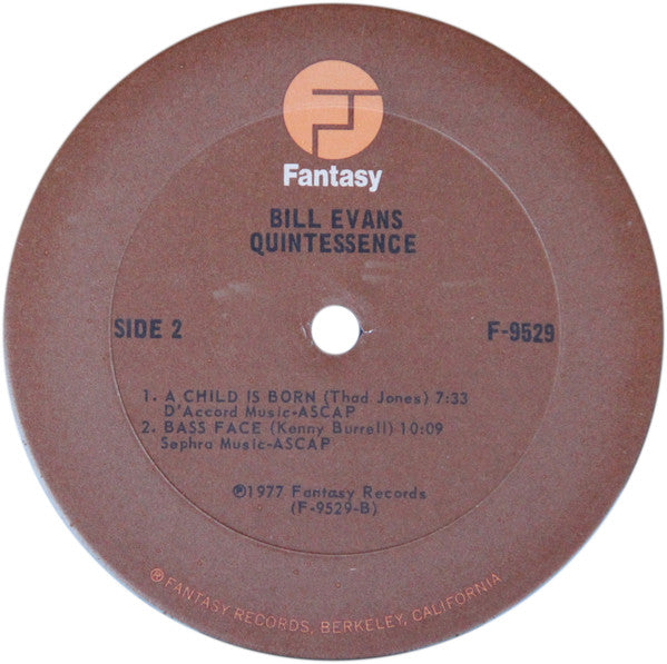 Bill Evans – Quintessence LP vinyl record, image 4 of 6