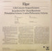 Sir Edward Elgar, Jacqueline du Pré, Daniel Barenboim, The Philadelphia Orchestra, London Philharmonic Orchestra – Cello Concerto, Op. 85 / Enigma Variations LP vinyl record, image 2 of 4