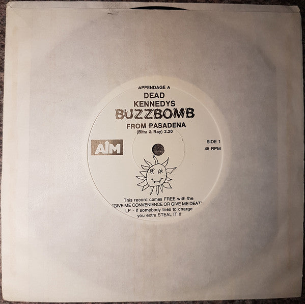 Dead Kennedys – Give Me Convenience Or Give Me Death LP vinyl record, image 9 of 10
