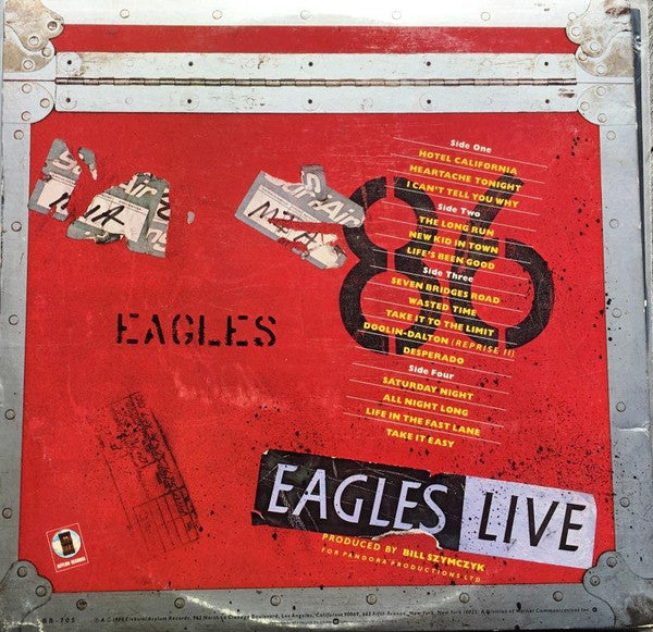 Eagles – Eagles Live (2xLP) LP vinyl record, image 2 of 10