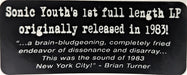 Sonic Youth – Confusion Is Sex LP vinyl record, image 9 of 9