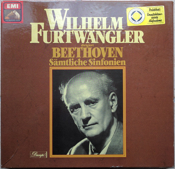 Wilhelm Furtwängler, Ludwig Van Beethoven – Sämtliche Sinfonien (8xLP)